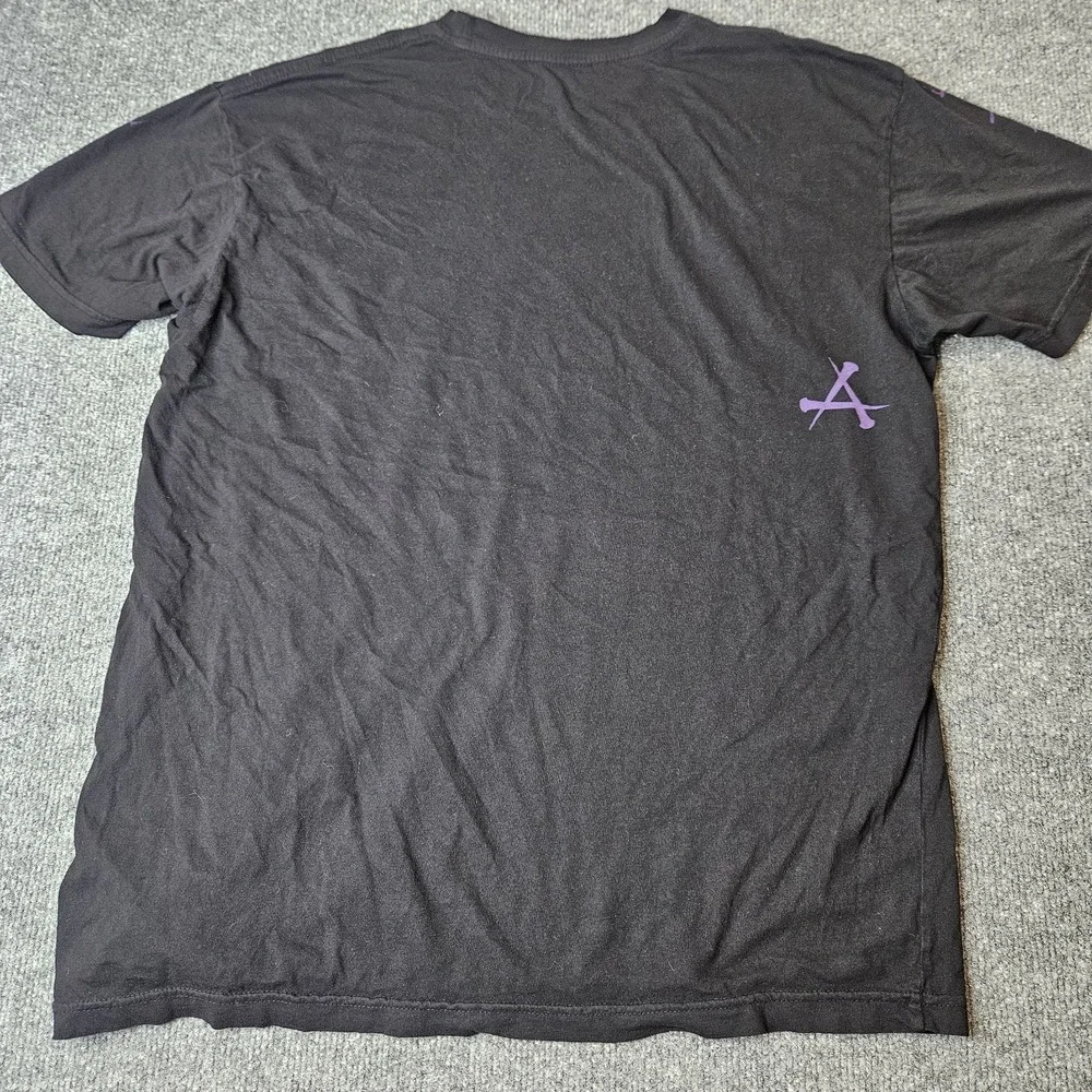 Affliction Mens Tshirt Size XL Graphic Print Darkness Falls Mall Goth Streetwear - Picture 6 of 6